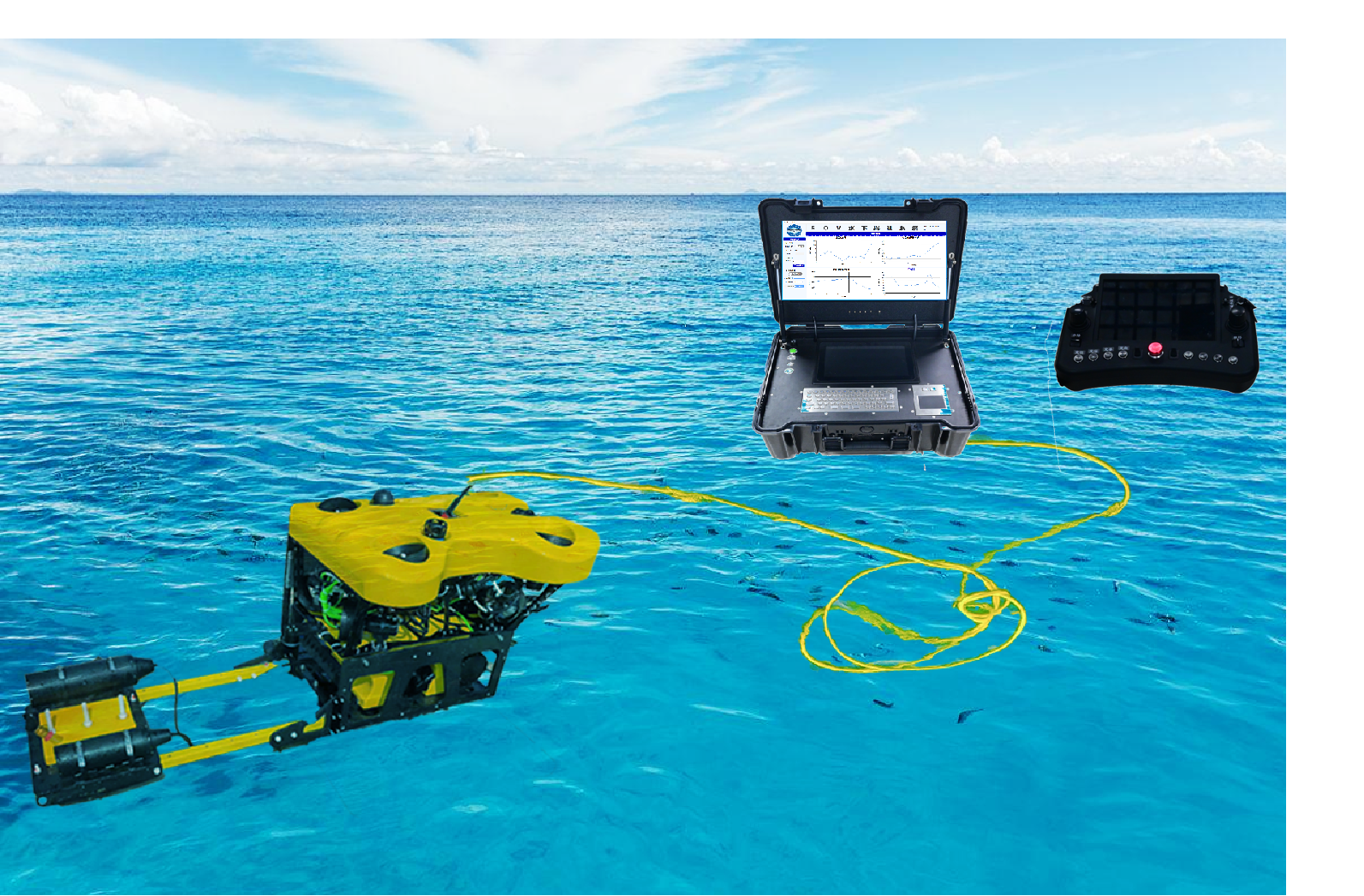 FRU200-24 Underwater Intelligent Magnetic Exploration Robot